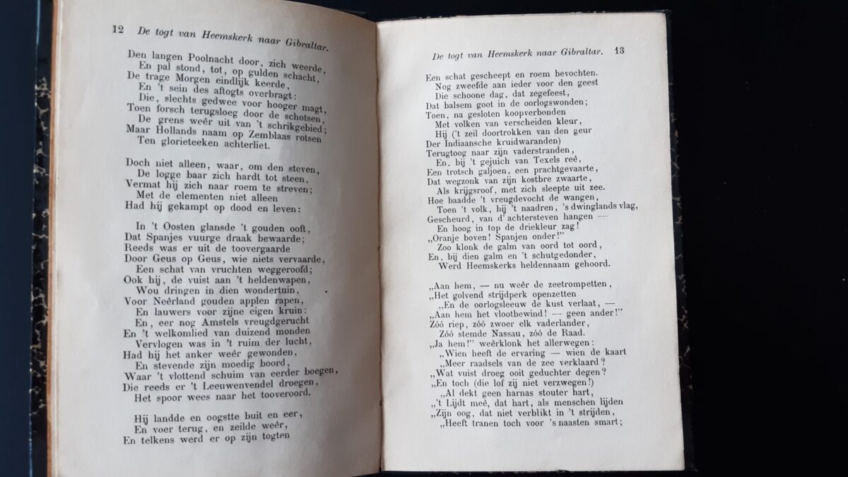 De togt van Heemskerk naar Gibraltar