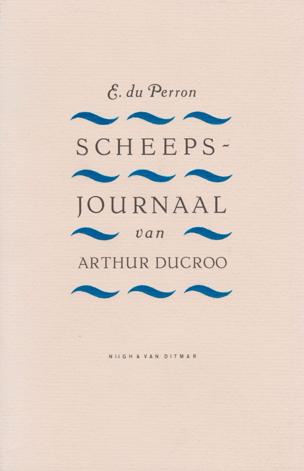 Scheepsjournaal van Arthur Ducroo