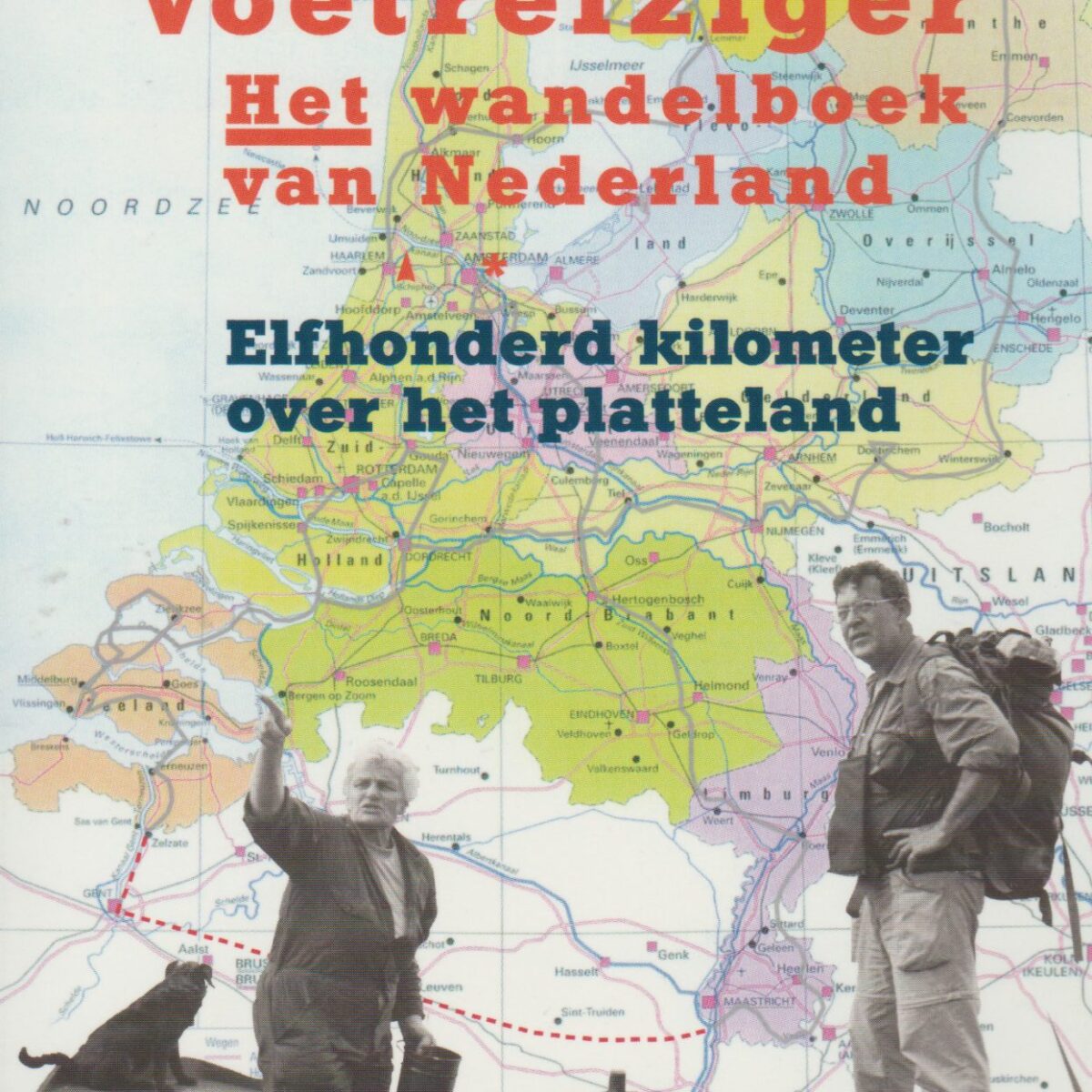 Voetreiziger - Het wandelboek van Nederland -