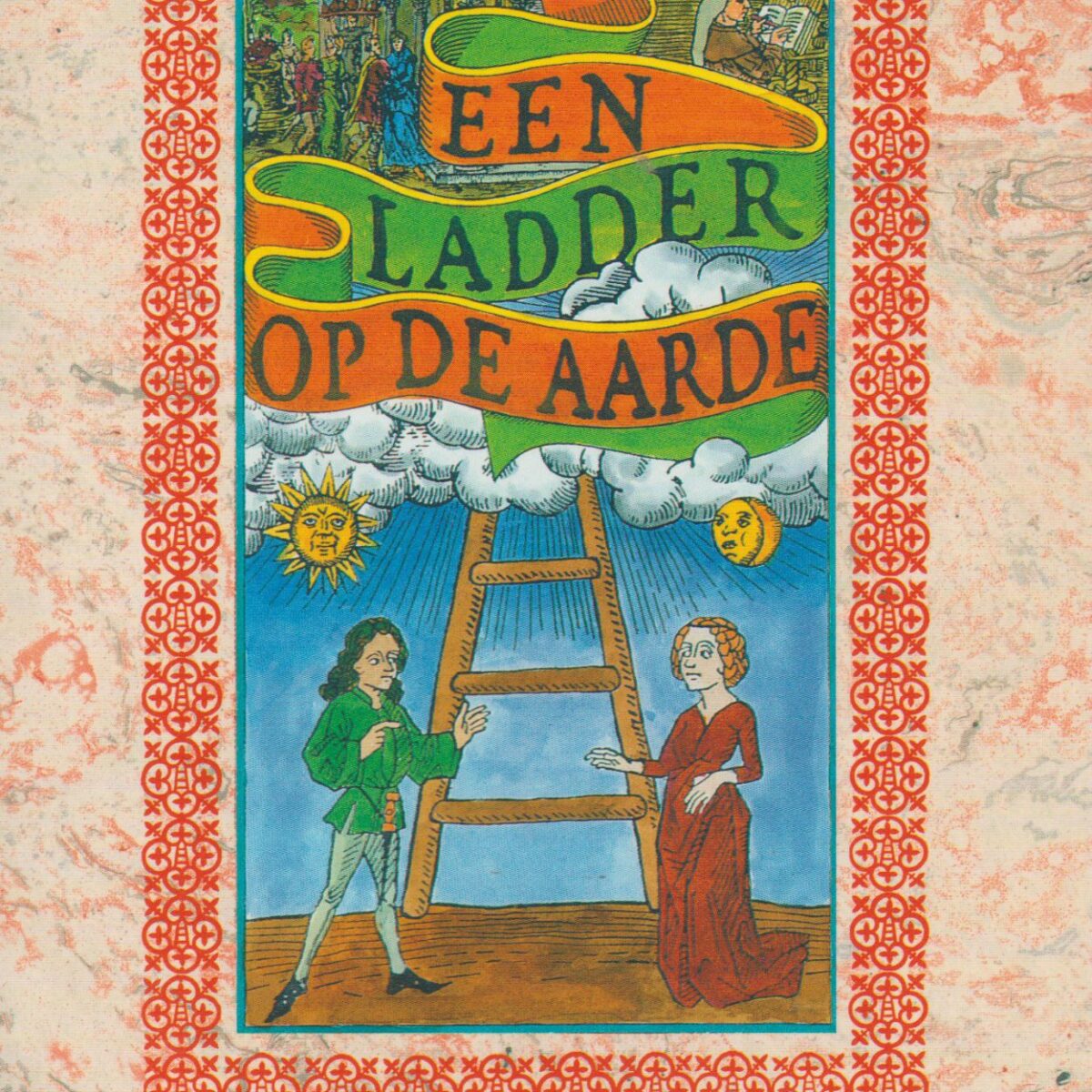 Een ladder op de aarde