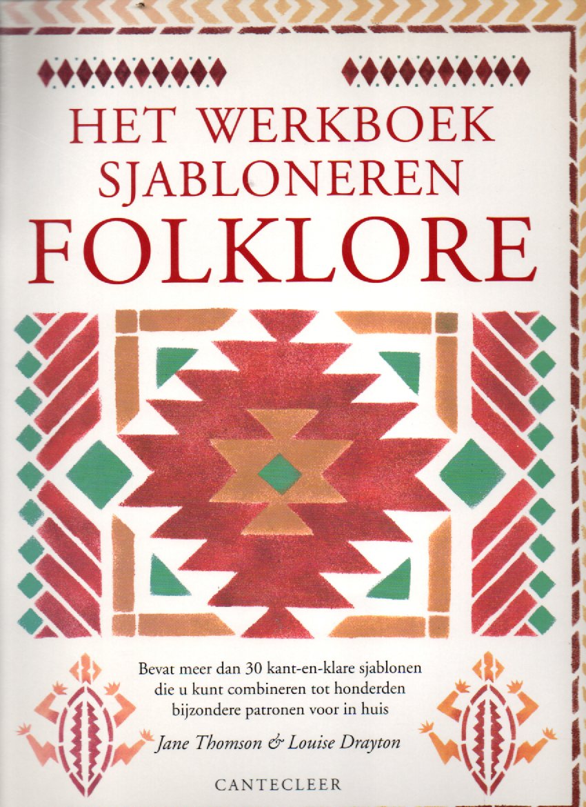 Scan_20210807 Het werkboek sjabloneren - Folklore - Bevat meer dan 30 kant-en-klare sjablonen die u kunt combineren tot honderden bijzondere patronen voor in huis -