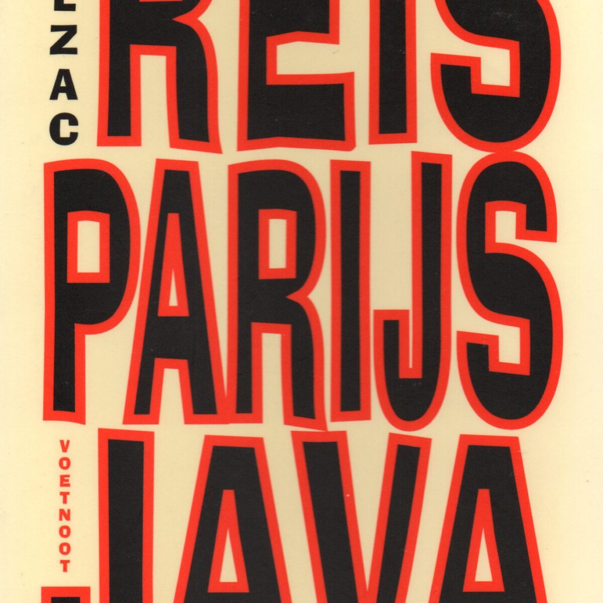 Reis van Parijs naar Java