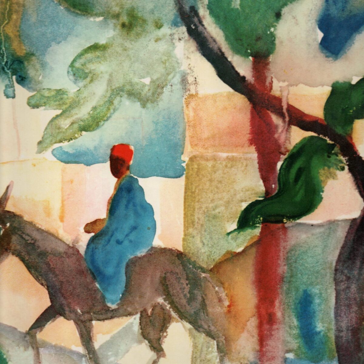 Die Tunisreise - Aquarelle und Zeichnungen von August Macke -