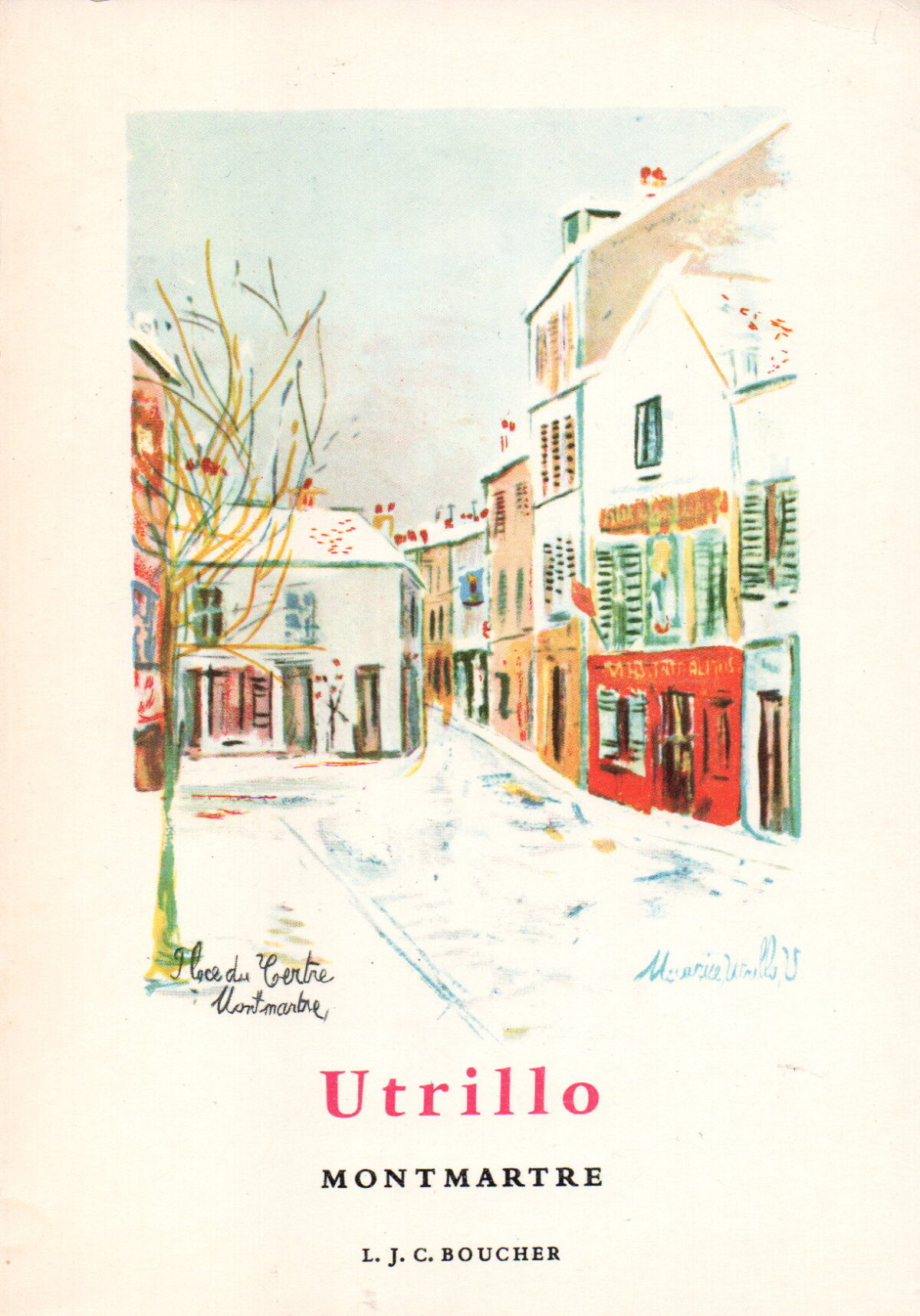 Utrillo - Montmartre -