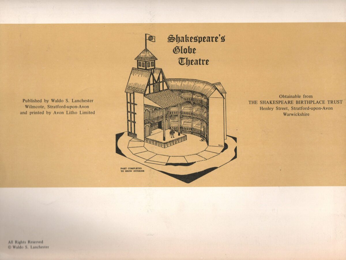Scan_20230721-23-scaled-e1689967535585 Shakespeare's Globe Theatre - A Conjectural Cut-out Model -