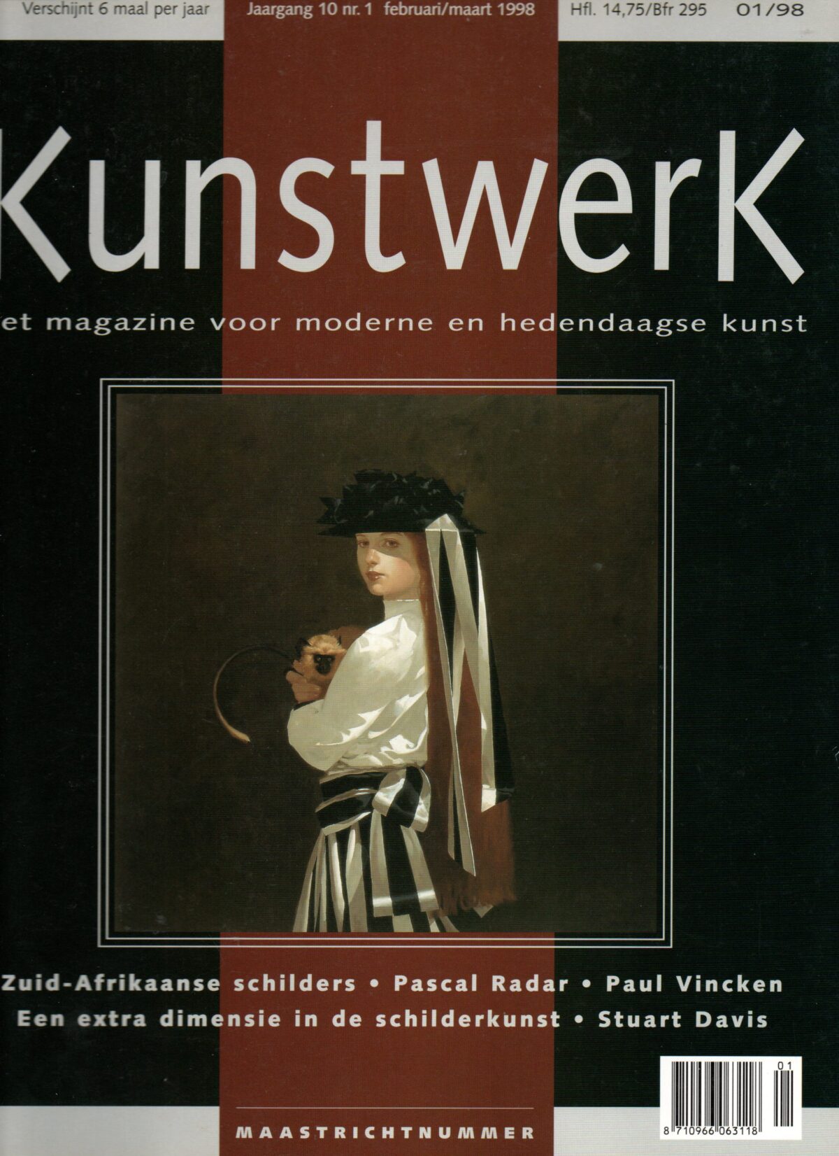 Scan_20230724-14-scaled Kunstwerk - Maastrichtnummer - Zuid-Afrikaanse schilders, Pascal Radar, Paul Vincken, Een extra dimensie in de schilderkunst, Stuart Davis - -