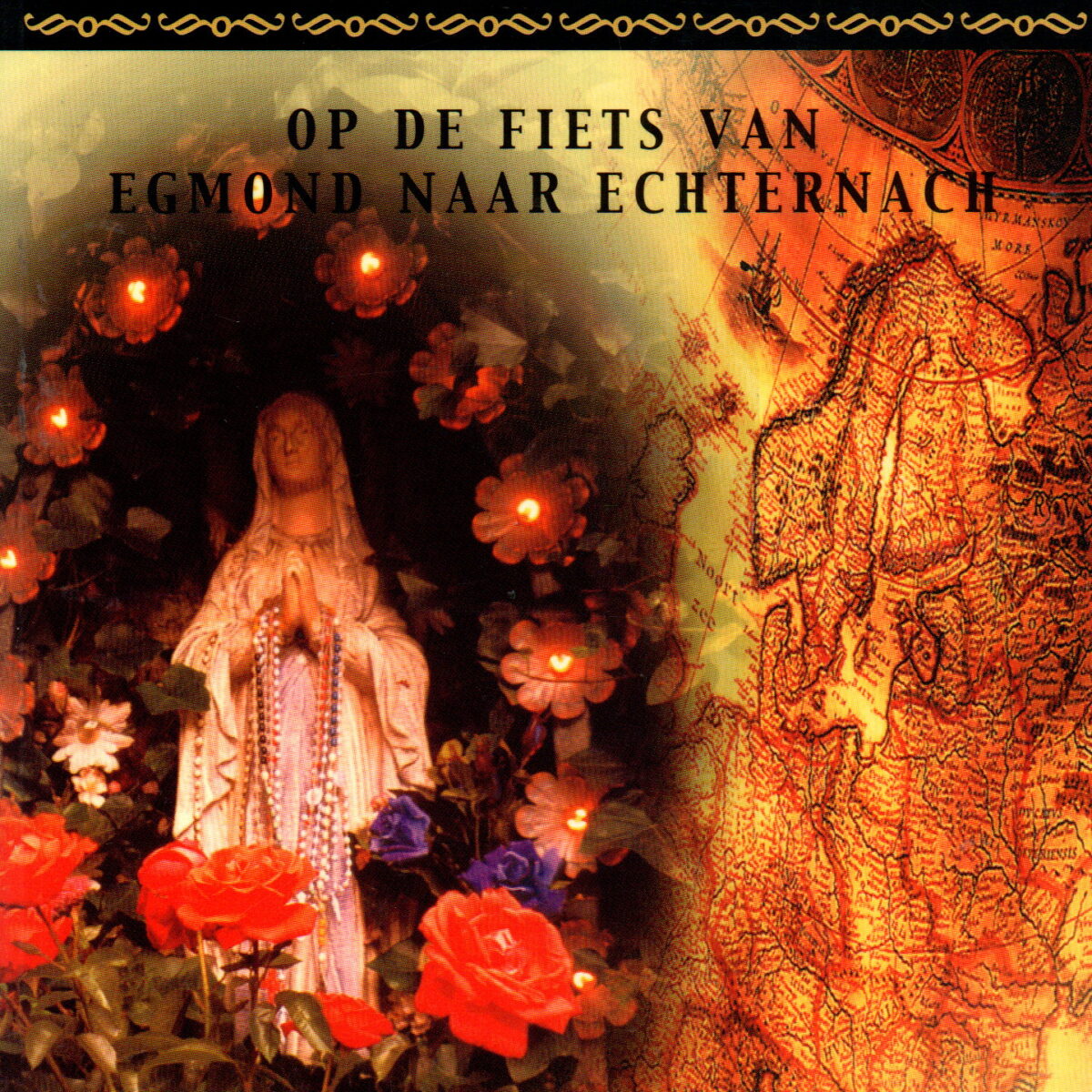 Bedevaarten route - Op de fiets van Egmond naar Echternach -