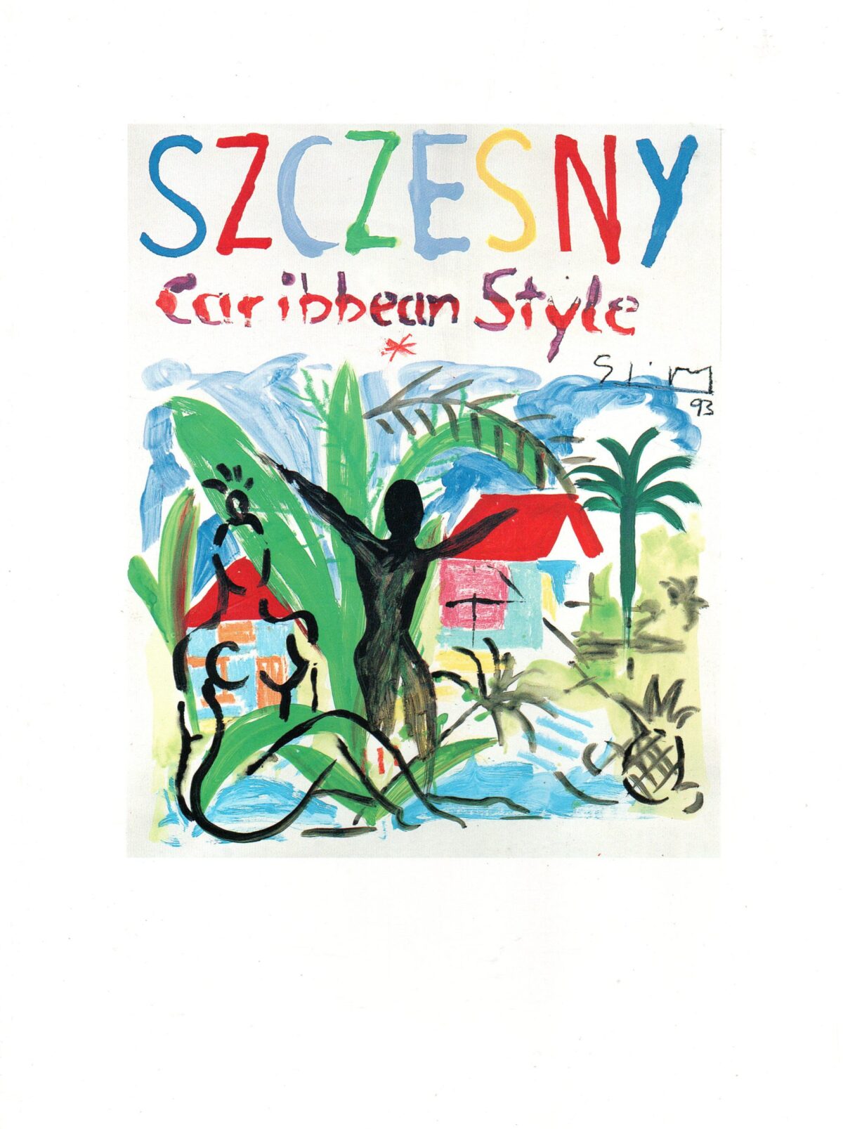 Scan_20231109-4-scaled Szczesny - Caribbean Style - Bilder und Papierarbeiten 1990-1993 -