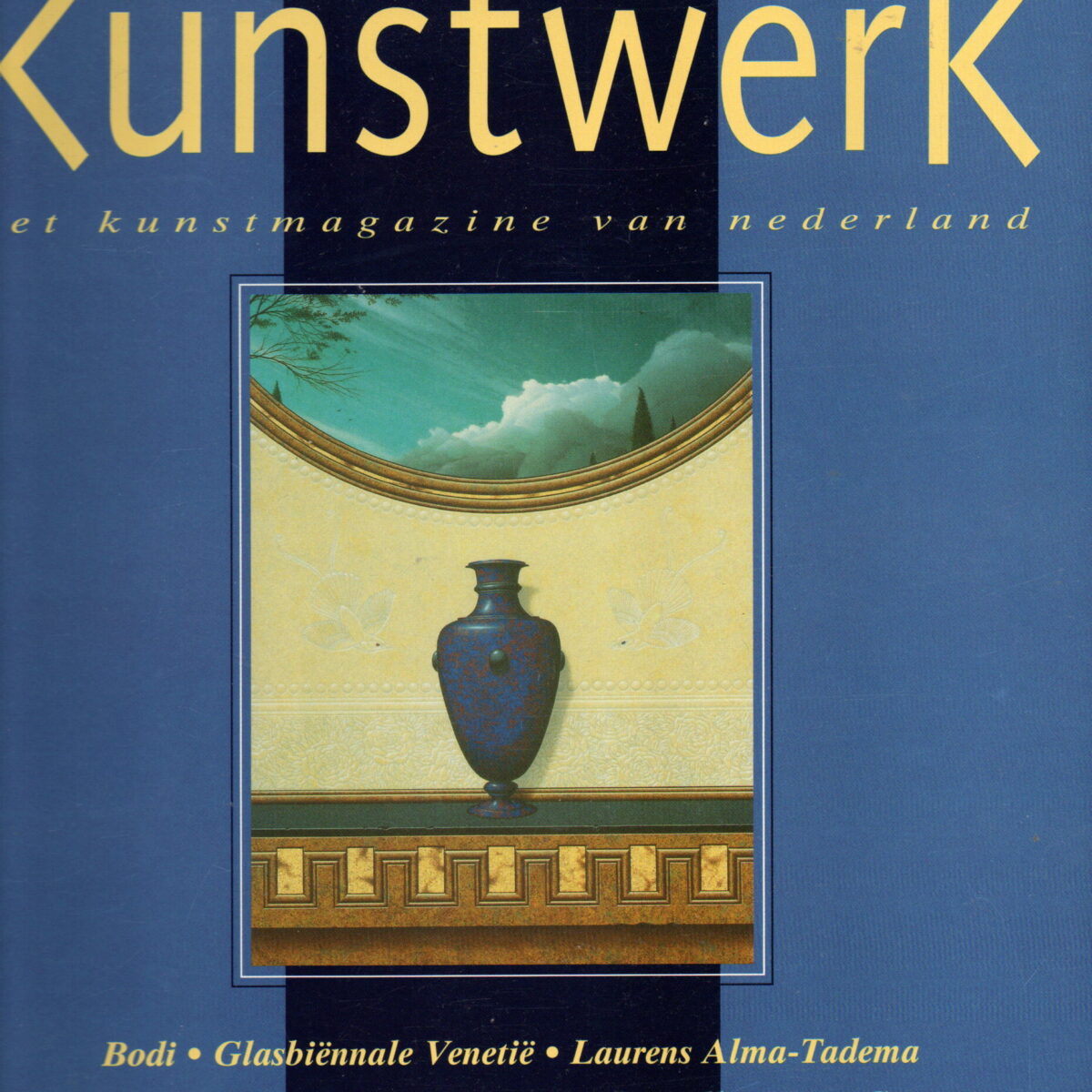 Kunstwerk - Bodi, Glasbiënnale Venetië, Laurens Alma-Tadema, Art of Africa & Australia, Adelheid Zwollo, Frits Goosen -