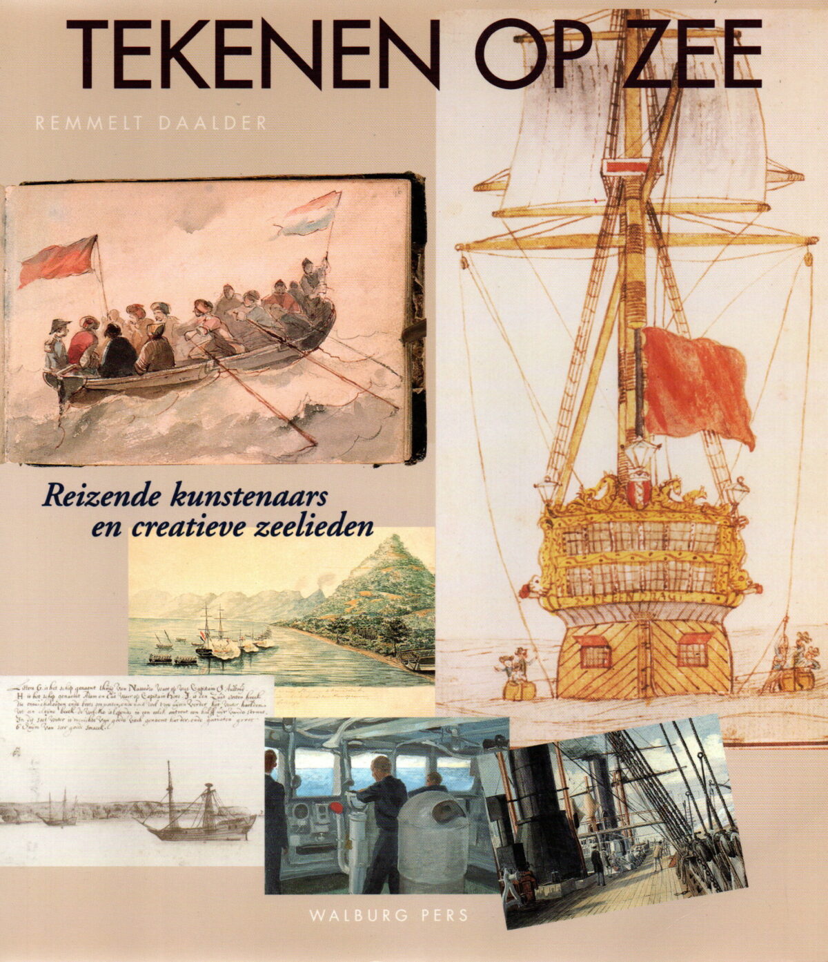 Tekenen op zee - Reizende kunstenaars en creatieve zeelieden -