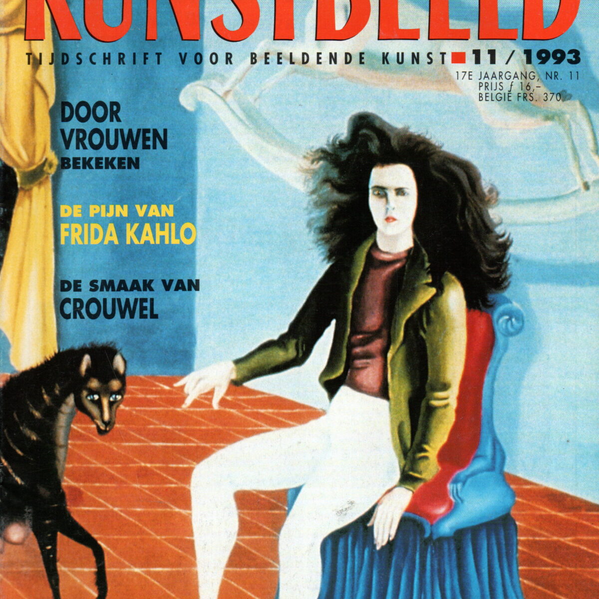 Kunstbeeld - Door vrouwen bekeken, De pijn van Frida Kahlo, De smaak van Crouwel -