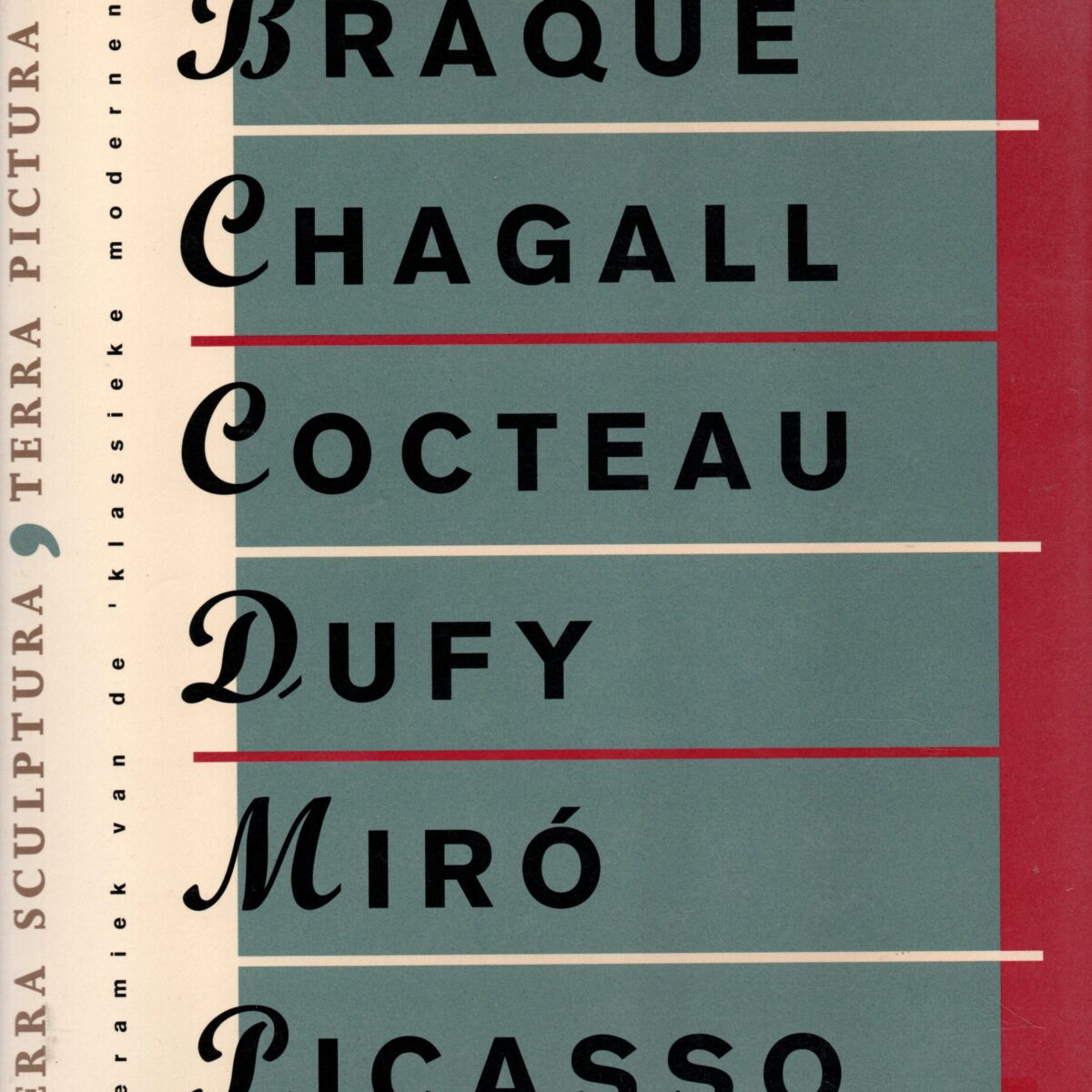 Braque, Chagall, Cocteau, Dufy, Miró, Picasso - Keramiek van de 'klassieke modernen'-