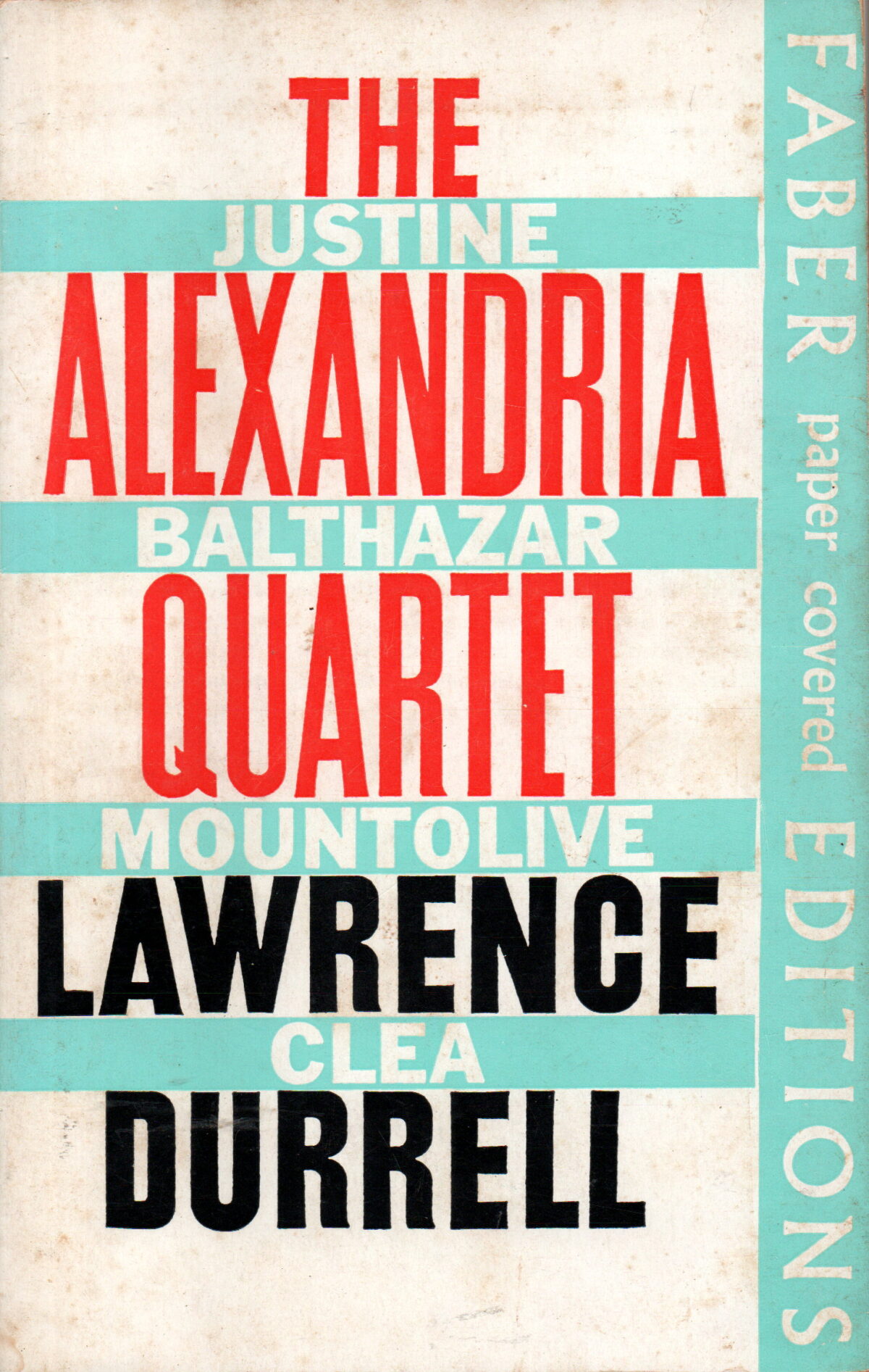 Scan_20241218-2 The Alexandria Quartet - Justine - Balthazar - Mountolive - Clea -