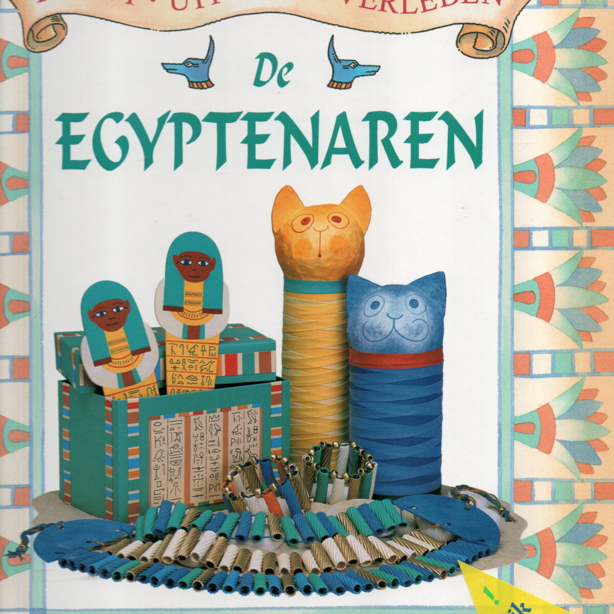 Kunst uit het verleden - De Egyptenaren - cadeautjes, sieraden, schilderingen, kunstnijverheid, modellen -