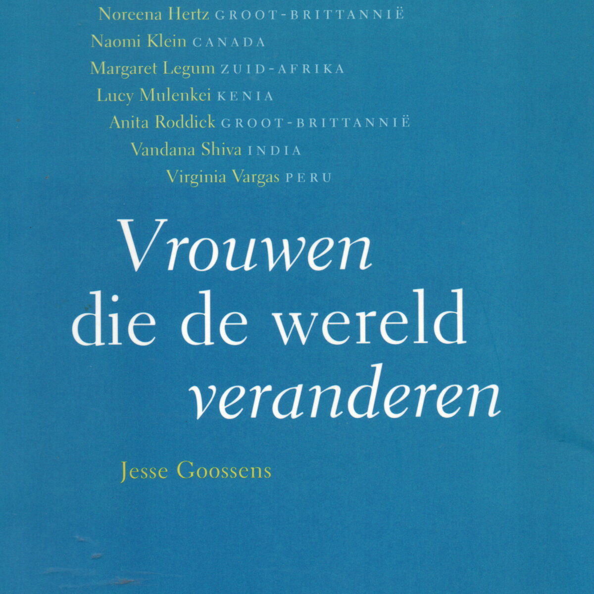 Vrouwen die de wereld veranderen