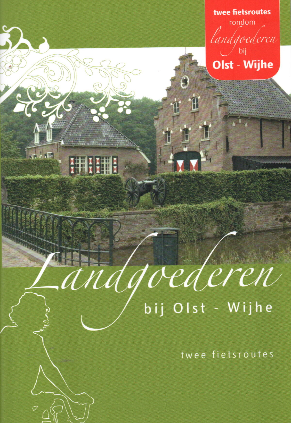 Ontdek de landgoederen in Salland - Drie schitterende publicaties met fietsroutes over het culturele erfgoed in Salland -