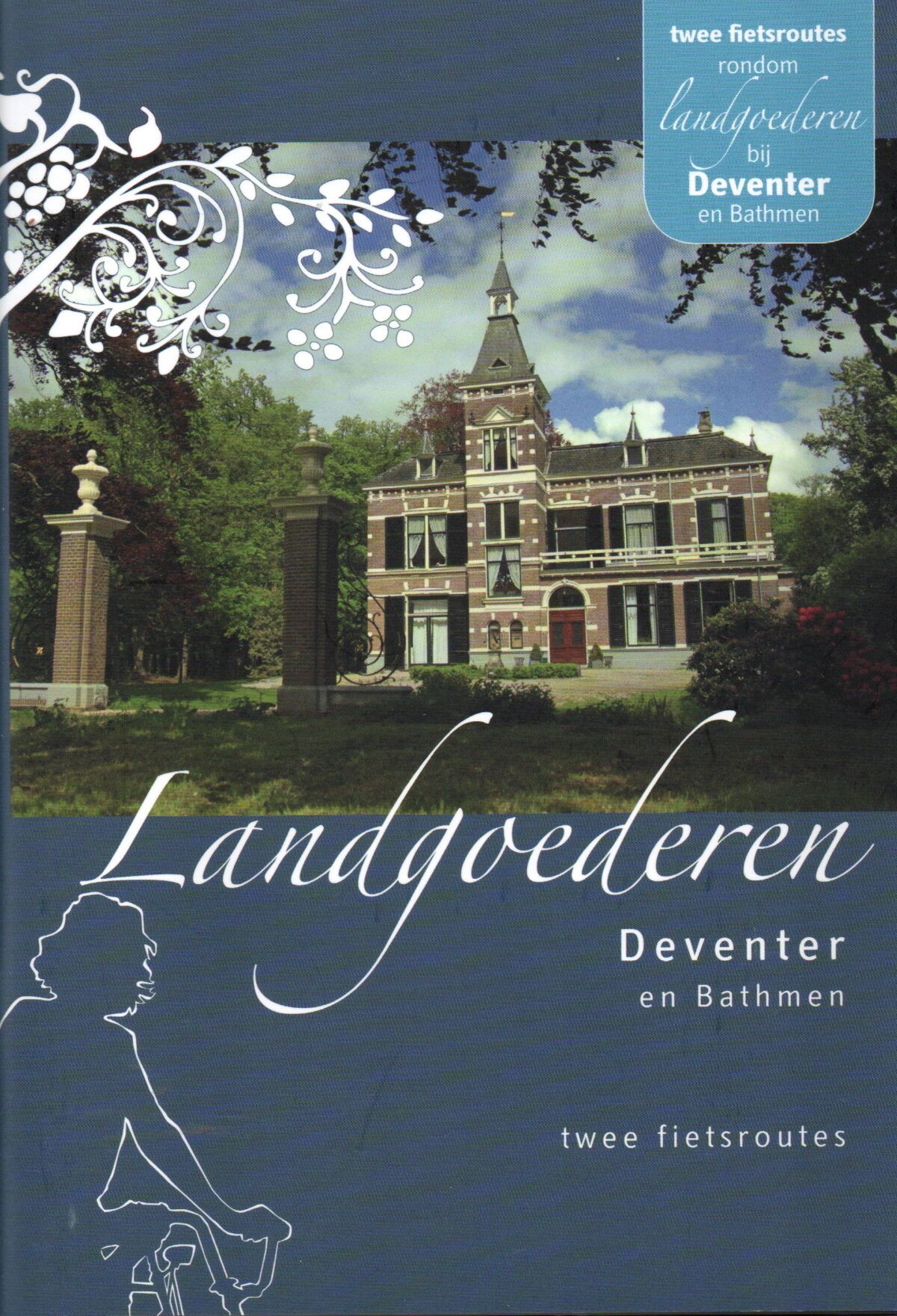 Ontdek de landgoederen in Salland - Drie schitterende publicaties met fietsroutes over het culturele erfgoed in Salland -
