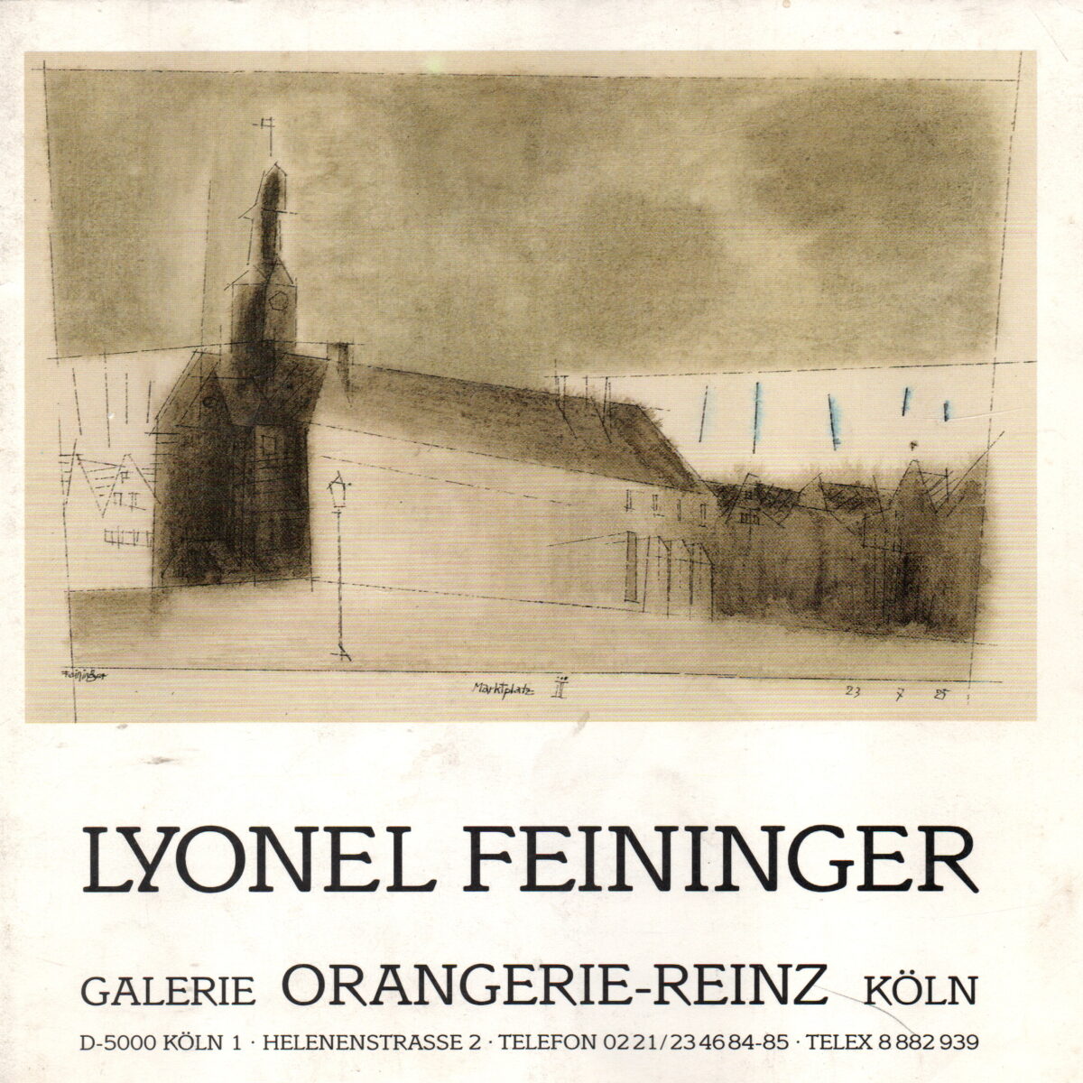 Lyonel Feininger - Aquarelle und Holzschnitte -