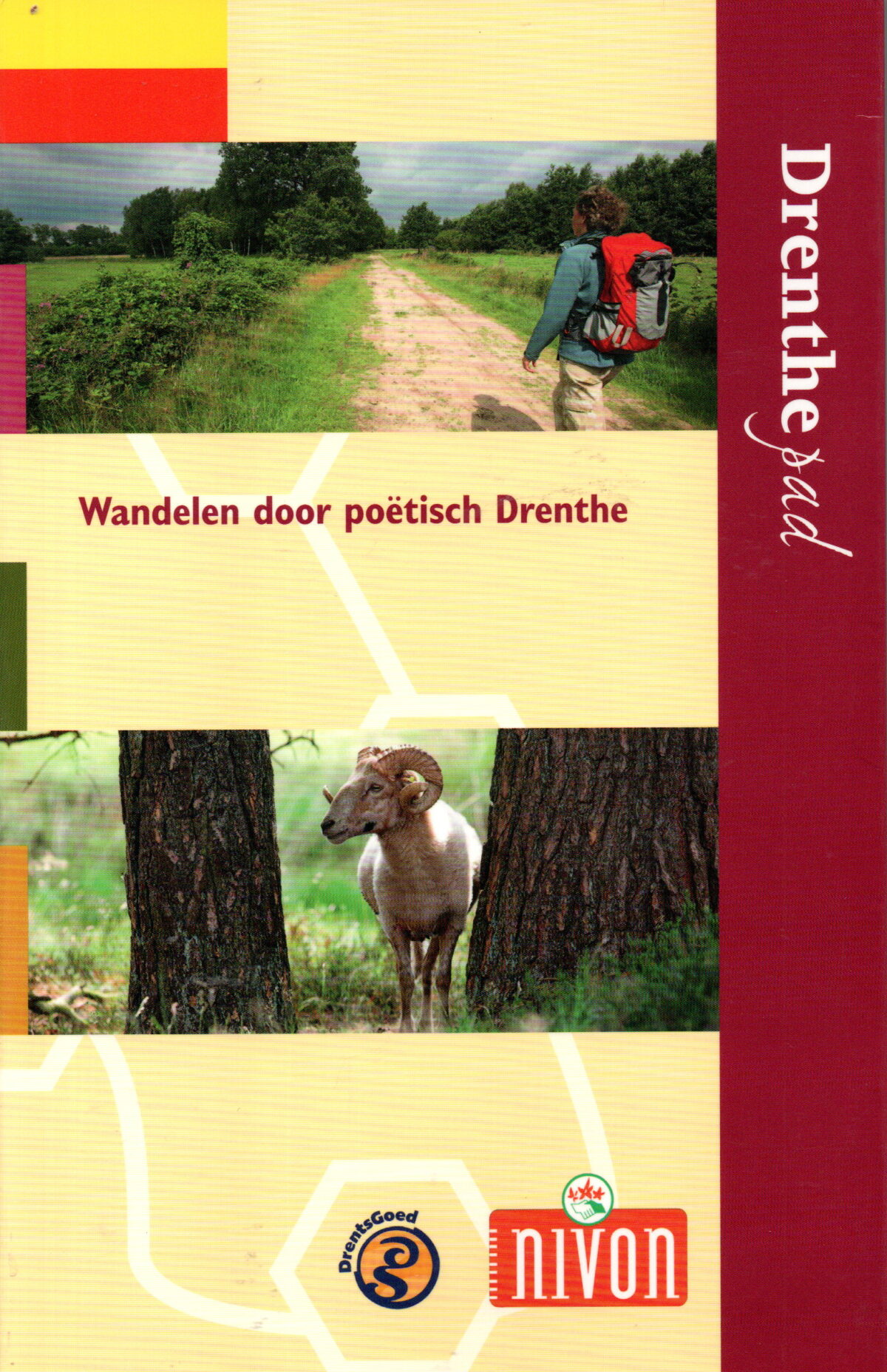 Drenthepad - Wandelen door poëtisch Drenthe - Streekpad 6, 324 km -