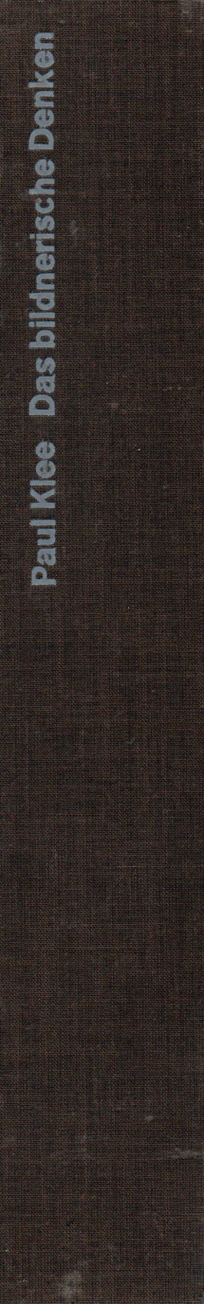 Paul Klee - Das bildnerische Denken -