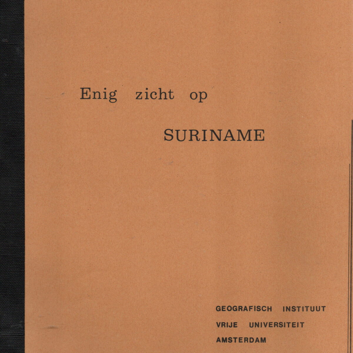 Enig zicht op SURINAME