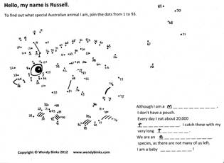 clumsy-emu-horizontaal Activity sheets van Stunned Emu Design
