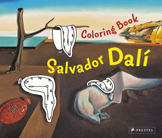 color Salvador Dalí - Coloring Book -