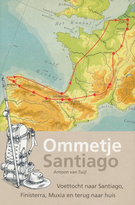 Ommetje Santiago - Voettocht naar Santiago, Finisterra, Muxia en terug naar huis -