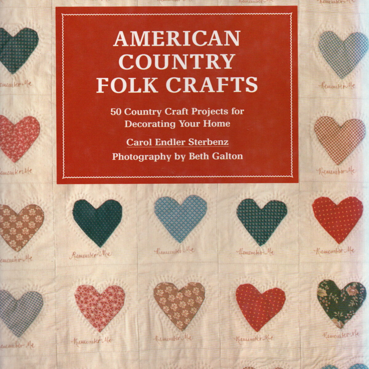American Country Folk Crafts - 50 Country Craft Projects for Decorating Your Home -