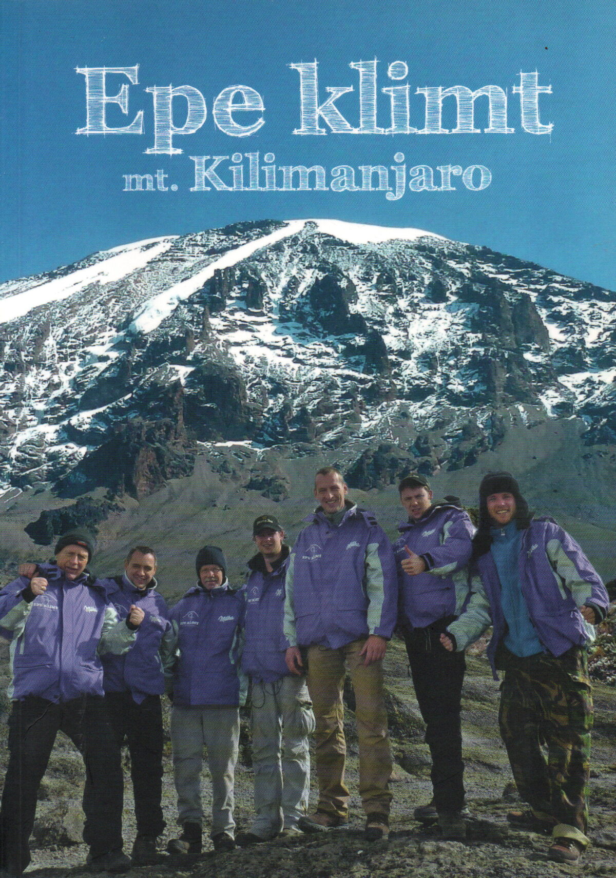 Epe klimt mt. Kilimanjaro